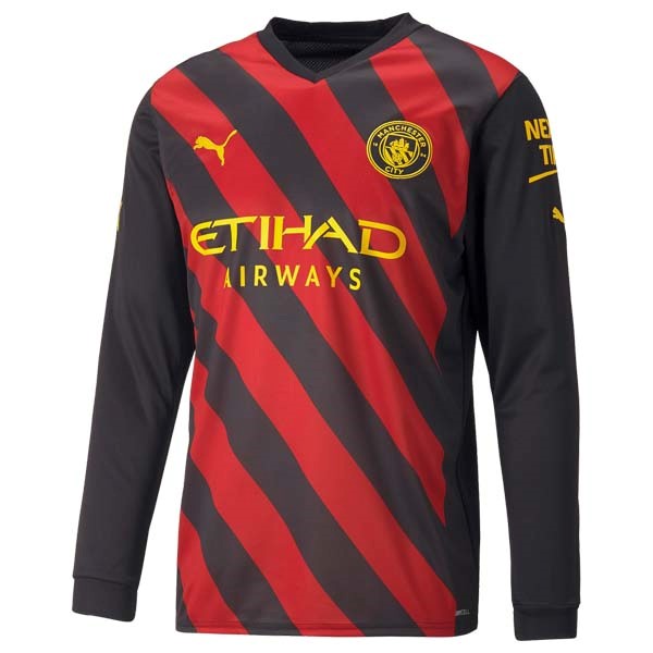 Tailandia Camiseta Manchester City 2ª ML 2022 2023